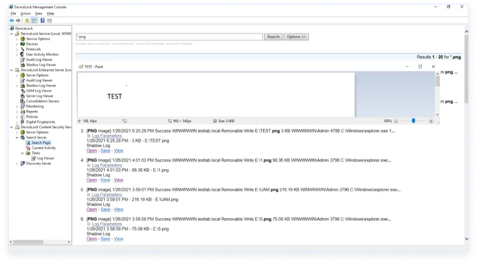 DeviceLock Search Server